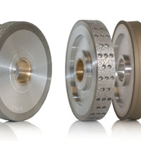 HUVITZ FINISHING WHEEL 4-ANGLE FOR ALL MATERIALS 17.5mm