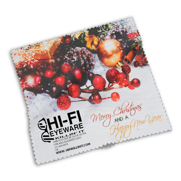Purity™ Holiday Imprinted Lens Cleaning Cloths