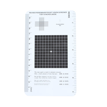 Rosenbaum Pocket Vision Tester