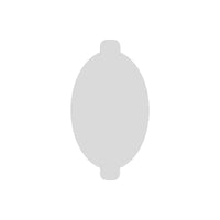 UltraWhite™ 17x30 Oval Solid - 1K