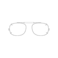 Visionaries® Rimless Rectangle Clip-Ons