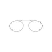 Visionaries® Rimless Oval Clip-Ons