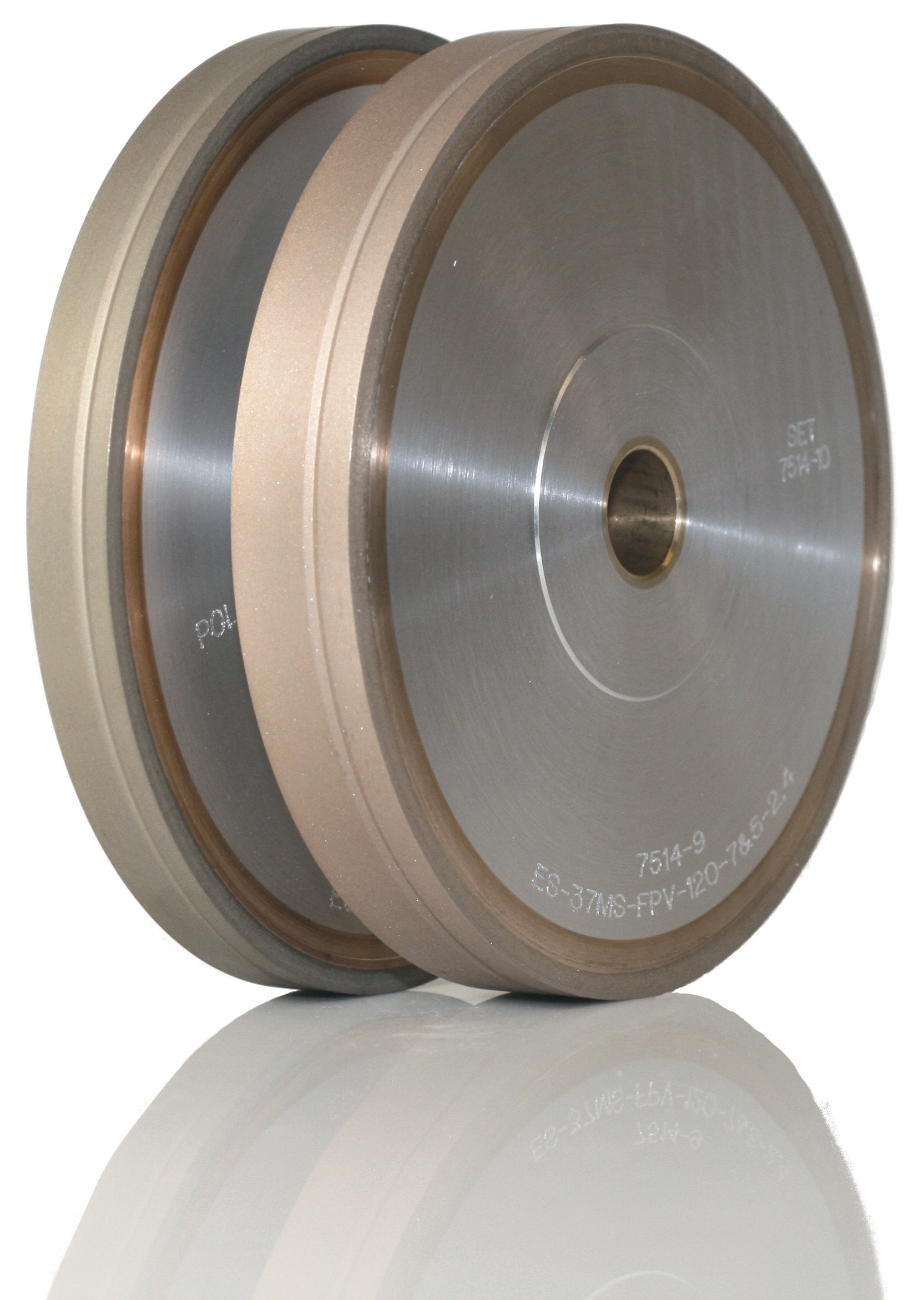 GERBER FINISHING WHEEL 4-ANGLE FOR GLASS 21mm