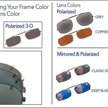 Visionaries® Square Clip-Ons
