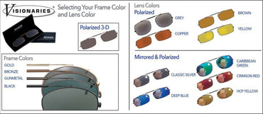 Visionaries® Lo Rectangle Clip-Ons