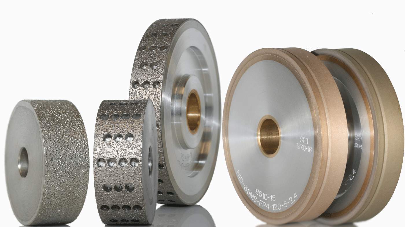 NOVA / TAKUBOMATIC FINISHING WHEEL FLAT-V FOR ALL MATERIALS 18mm