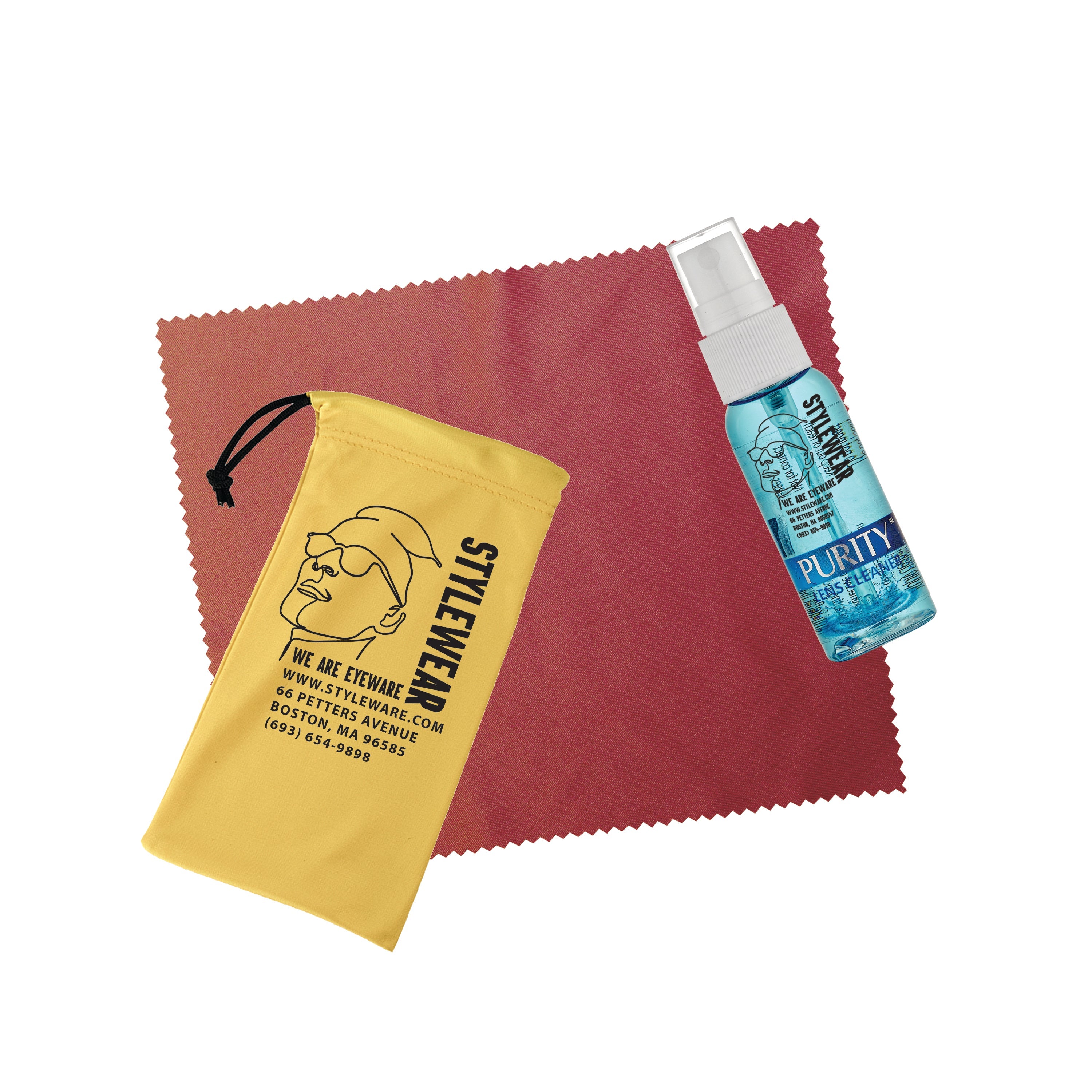 2 oz. Purity™ Imprinted Pouch Kits