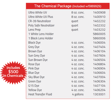 Lens Pro Standard 9-Pan with Chemical Starter Pack