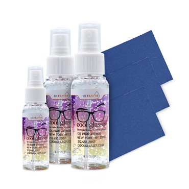 Imprinted UltraVue™ Gel Lens Cleaner Combo Kit
