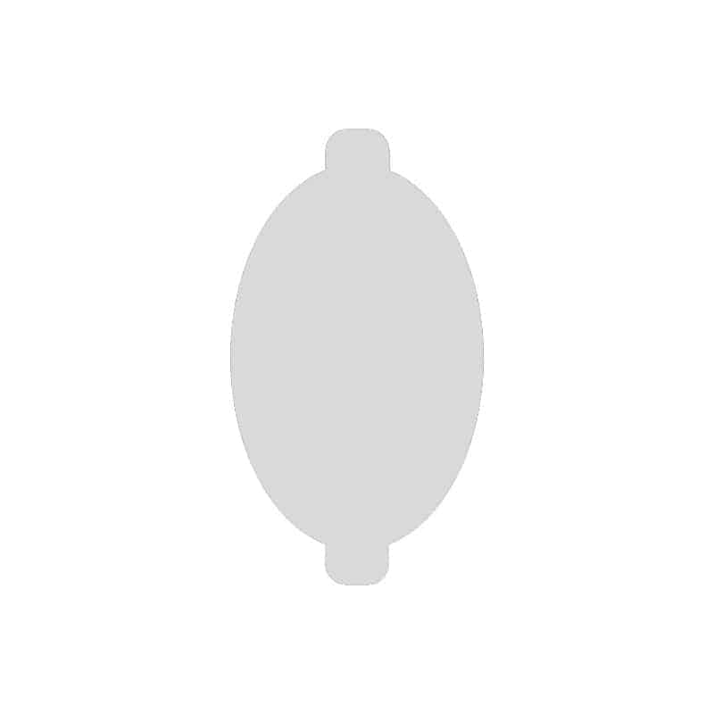 UltraWhite™ 17x30 Oval Solid - 1K