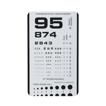Rosenbaum Pocket Vision Tester